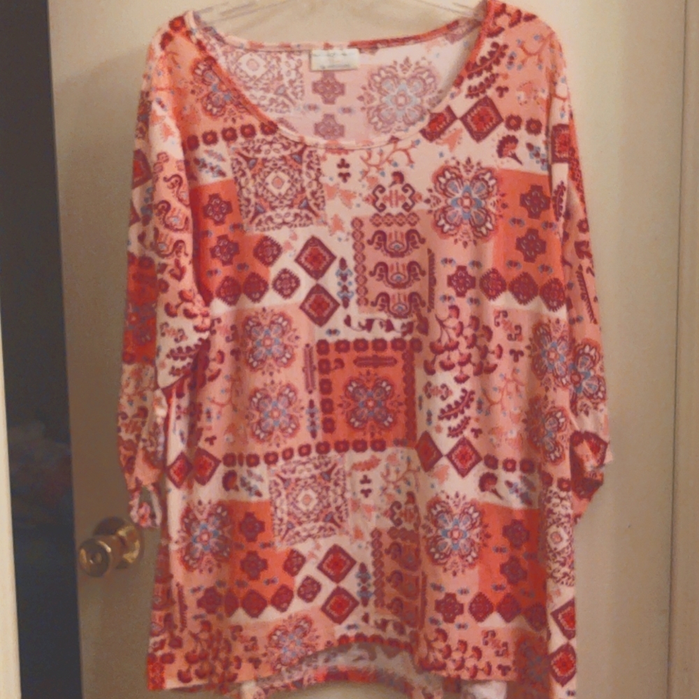 Women's 1x Bobbie Brooks shirt, beautiful design